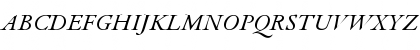 Garamond Premier Pro Italic Font