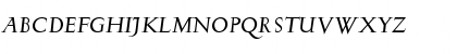 Gill Facia MT Std Italic Font