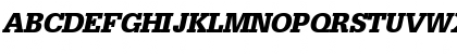 Glypha 75 Black Oblique Font