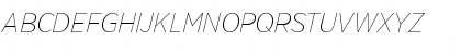 Gotham Narrow Thin Italic Font Gotham Narrow Thin Italic Font