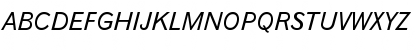 Gothic 720 Italic Font Gothic 720 Italic Font