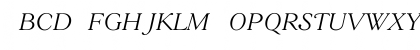 GoudY38LightItalic Regular Font GoudY38LightItalic Regular Font