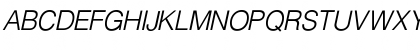 Hallmarke LightOblique Font