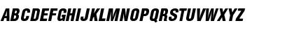 HeliosCondBlack Italic Font