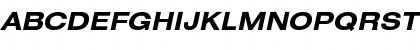 HeliosExtC Bold Italic Font HeliosExtC Bold Italic Font