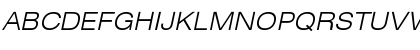 HeliosExtLightC Italic Font