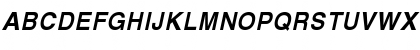 Helvetica Bold Oblique Font