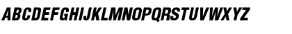Helvetica Condensed Black Oblique Font