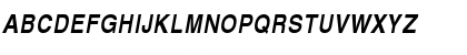 Helvetica Bold Narrow Oblique Font