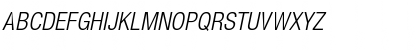 Helvetica Neue LT Pro 47 Light Condensed Oblique Font