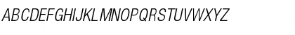 Helvetica Neue LT Std 47 Light Condensed Oblique Font