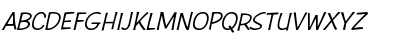 CAC Futura Casual Med. Italic Regular Font CAC Futura Casual Med. Italic Regular Font