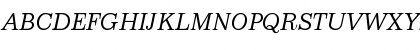 ImpressumEF LightItalic Font ImpressumEF LightItalic Font