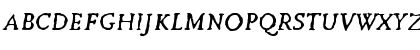 Irregular Italic Font