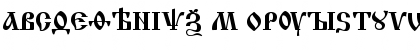 IzhitsaC Regular Font