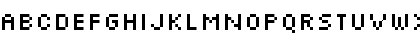 UF Silkscreen Remix E Regular Font