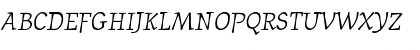Journal RomanItalic Font Journal RomanItalic Font