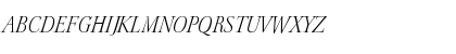 Kepler Std Light Semicondensed Italic Display Font