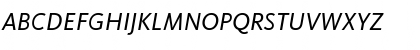 KievitOT-BookItalic Regular Font