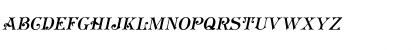 Koster Plain Caps Oblique Regular Font Koster Plain Caps Oblique Regular Font