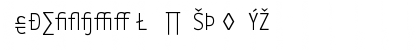 LetterGothicSlangT LightExp Font LetterGothicSlangT LightExp Font