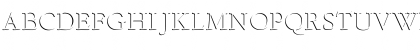 LHF Light Face Roman Regular Font LHF Light Face Roman Regular Font