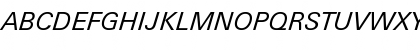 LinotypeUnivers BasicRegularItalic Font LinotypeUnivers BasicRegularItalic Font
