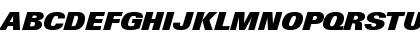 LinotypeUnivers BasicXBlackItalic Font LinotypeUnivers BasicXBlackItalic Font