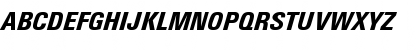 LinotypeUnivers CondBlackItalic Font