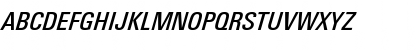 LinotypeUnivers CondMediumItalic Font LinotypeUnivers CondMediumItalic Font