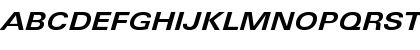 LinotypeUnivers ExtdBoldItalic Font LinotypeUnivers ExtdBoldItalic Font