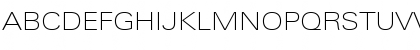LinotypeUnivers ExtdThin Font LinotypeUnivers ExtdThin Font