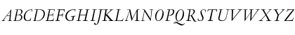 LTC Garamont Display OT Italic Font LTC Garamont Display OT Italic Font