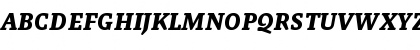 Malaga OT Bold Italic Font