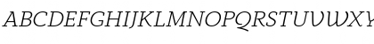 Anaphora Trial Light Italic Font