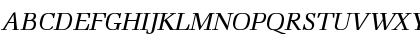 MarconiEF-BookItalic Regular Font