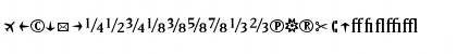 MatrixRegularFractions Medium Font MatrixRegularFractions Medium Font