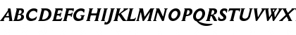 Mediaeval SCOSF Bold Italic Font