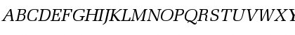Melior Italic Font