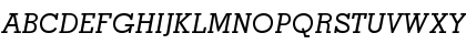 Memphis Medium Italic Font
