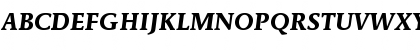 MendozaEF BoldItalic Font
