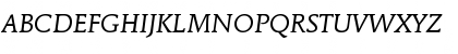 MendozaEF BookItalic Font MendozaEF BookItalic Font
