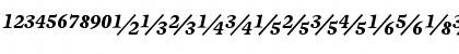 Mercury Numeric G2 Semi Italic Font