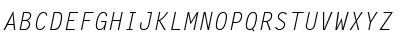 Metronom-Italic Regular Font Metronom-Italic Regular Font