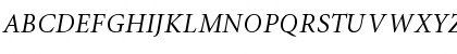 MiniatureC Italic Font MiniatureC Italic Font