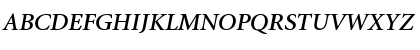Minion Semibold Italic Font