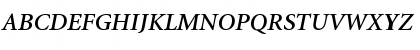 Minion Cyrillic Semibold Italic Font