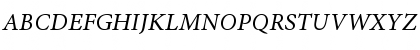 Minion Pro Italic Caption Font