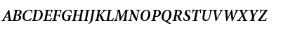 Minion Pro Semibold Cond Italic Caption Font