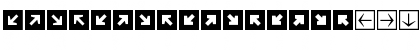 MiniPics DirectionalSA Font MiniPics DirectionalSA Font